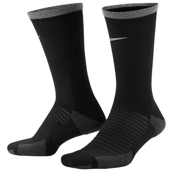 Nike Spark Cushioned Running Crew Socks Women 9.5-11 Men 8-9.5 Reflective 2 Pair - Picture 2 of 10